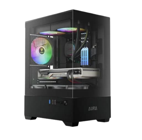 Gamdias Aura GC9M ARGB M-ATX Mini Tower Case