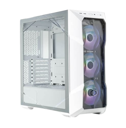 Cooler Master MasterBox TD500 Mesh V2 ARGB White E-ATX Mid Tower Case