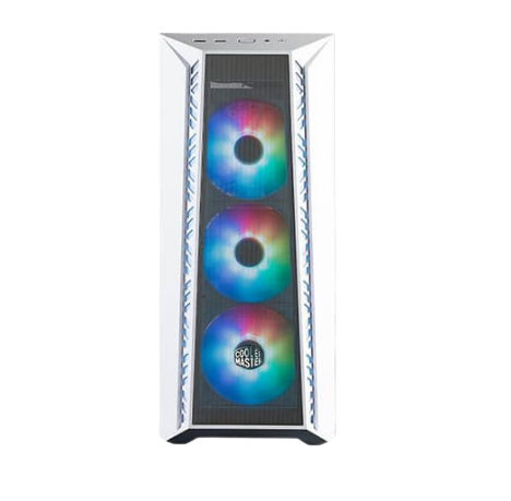 Cooler Master MasterBox 520 Mesh ARGB White E-ATX Mid Tower Case
